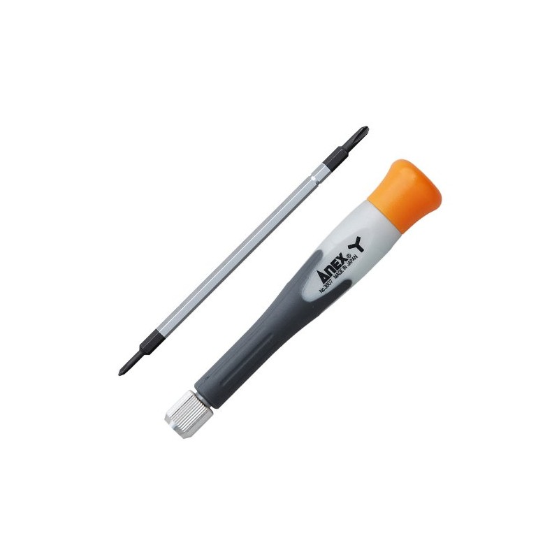 Anex Special Precision Screwdriver, Replaceable, Y Type, 0.07 x 0.1