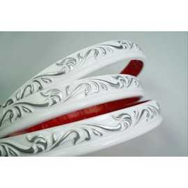 Colamo 16.4FT Chromed White Peel Stick Trim Caulk Strip for Edge,Side Body,Flexible Adhesive Moldings & Trims for Wall/Mirror/Ceiling/Window and Door Frame,DIY Stick on Backsplash Tile Trimming