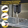 Lainballow 22 Pcs Stainless Steel Wire Brush, Twisted Wire Bore