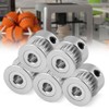 Topiky Timing Belt Pulley, 5 Pieces GT2 5 mm /