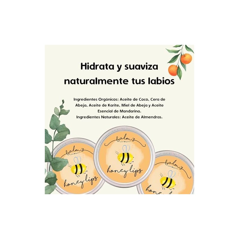 Balm's Honey Lips Kit 4 10g - Balsamo Labios Hidratante