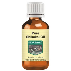 Devprayag Pure Shikakai Oil (Acacia concinna) Natural Therapeutic Grade 5ml (0.16 oz)