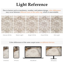 PureCozy Beige Runner Rug 2x6 Washable Vintage Long Carpet for Hallway Kitchen Soft Retro Low Pile Thin Indoor Runner Non Slip Oriental Medallion Throw Rug for Bathroom Bedroom Laundry Dining Room