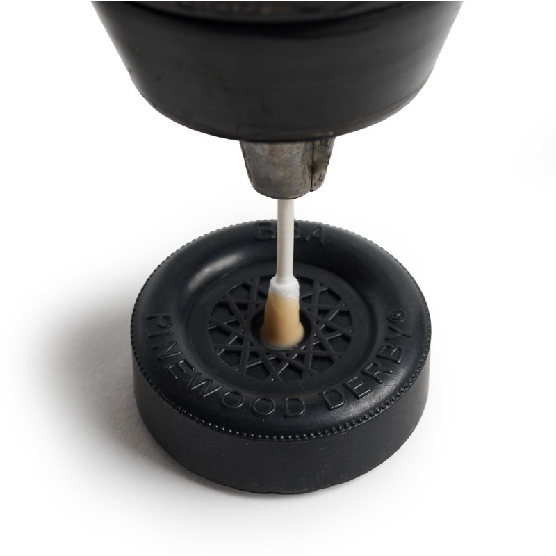 Pinewood Pro Derby Car Wheel Bore Polishing Kit with Novus