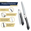 Folding Hand Saw for Wood Cutting, Camping, or Landscaping -