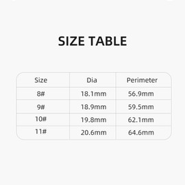 R11 Smart Ring for Women & Men with Trendy Design | 5ATM Waterproof Fitness Essential | Non - invasive Heart Rate & Blood Oxygen Tracking, Sleep & Activity Monitoring | No Subscription Fee (10#)