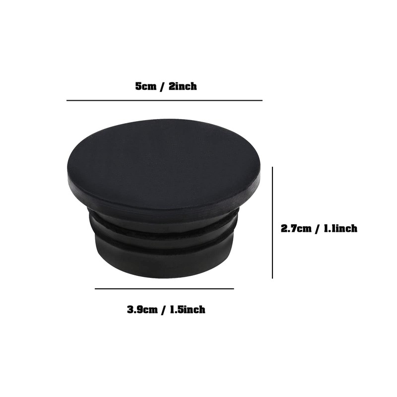 Be In Your Mind 2 Pcs Rubber Bumper for Pool