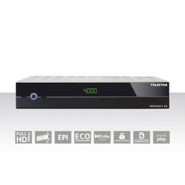 Telestar Digistar C HD DVB-C Receiver / Cable Receiver HDTV, Full HD, Cable Receiver, DVB-C, HDMI, Scart, Media Player, Black