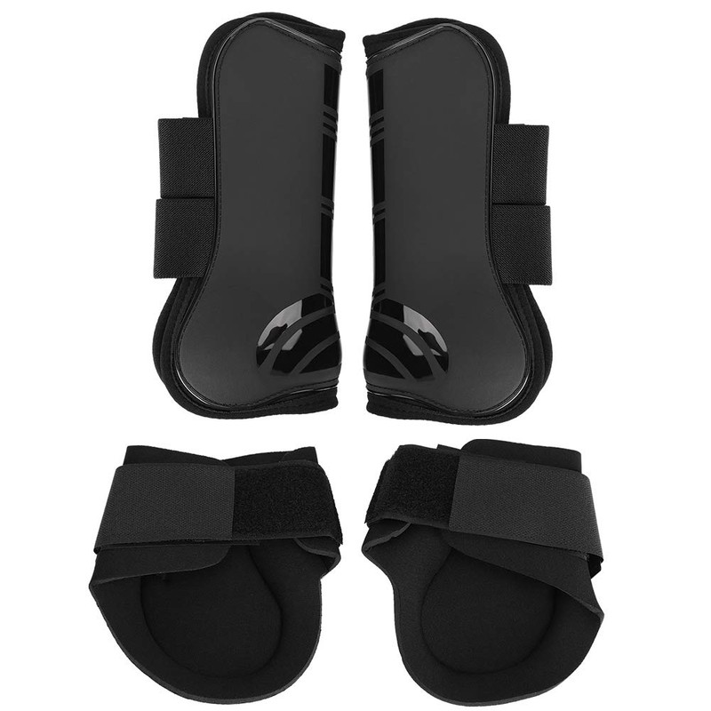 Zerodis Protector de Pierna de Caballo, 2 Pares de Carcasa