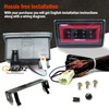 GAZOZ PERFORMANCE F1 Clear Lens LED Rear Fog Light Kit