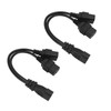 Power Cord Splitter Adapter IEC 320 C14 to IEC320 C19