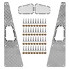 1/10 Scale Metal Skid Plate Sides Simulation Accessory Fit for
