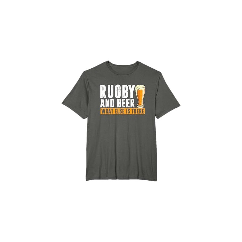 Birra Rugby Bere Alcool Sport Fan Calcio Sport Regalo Maglietta