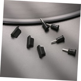 BIUDECO 12 Pairs -c Dust Plug Headphone Jack Cover -dust Decor for Electronics