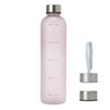 TRIP.INN Water Bottle with Time Marker, 1 Liter Water Bottle,