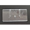 TRION Lot of 100 Trion Clear Plastic Pressure Sensitive Label