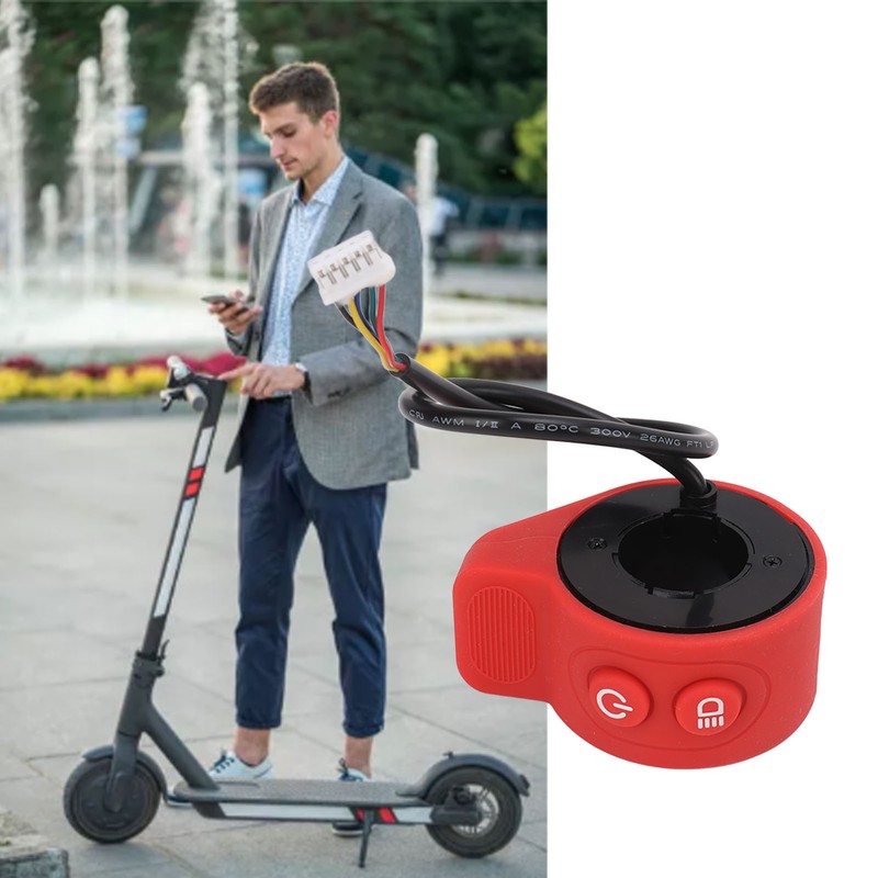 Electric Scooter Thumb Speed Throttle 2 in 1 Scooter Accelerator