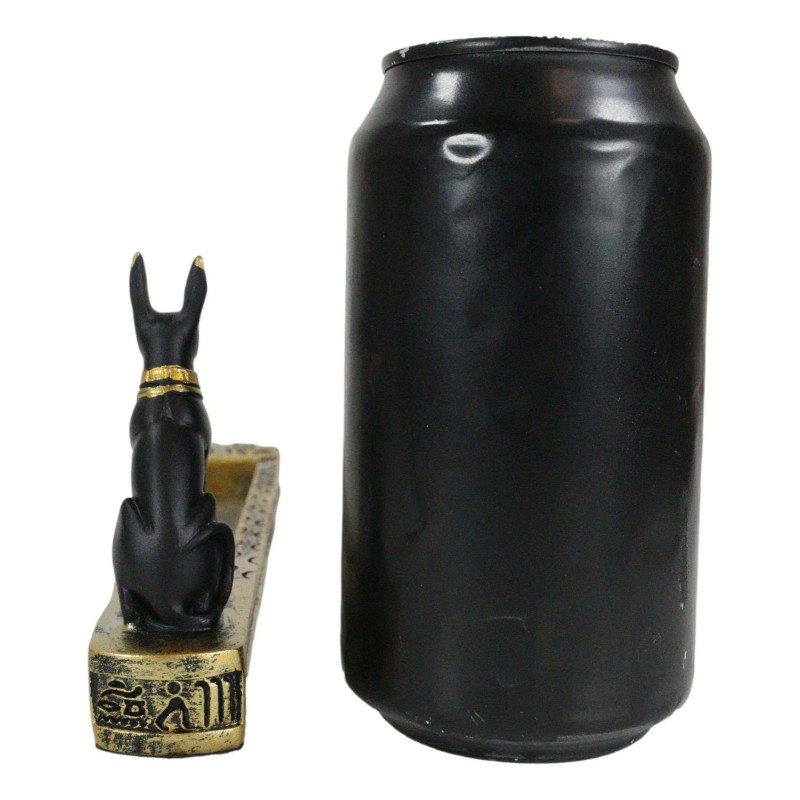 Egyptian Anubis Incense Holder Burner Figurine Made of Polyresin