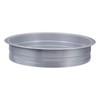 PATIKIL 12 Inch Duct Connector Flange, Metal Straight Pipe Exhaust