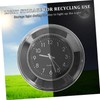 Vaguelly Set of 2 22-25mm Motorcycle Handlebar Thermometer Clock Night-Reading