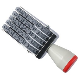 Allcoupon 3, 4 or 5 Digit Number Stamp - Adjustable Numerical Multi-Functional Creative Price Tag for Business