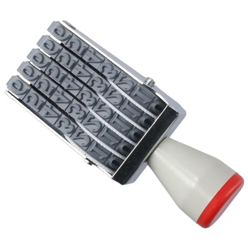 Allcoupon 3, 4 or 5 Digit Number Stamp - Adjustable