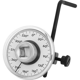 LIPOVOLT® 360° 1/2" Drive Torque Angle Gauge Meter Angle Rotation Measurer Tool Wrench NEW
