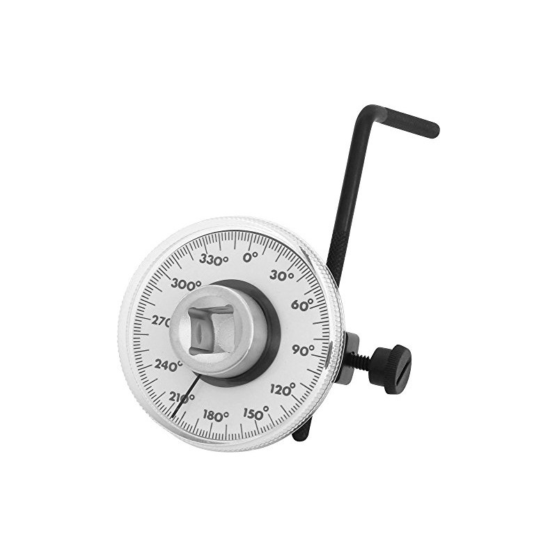 LIPOVOLT® 360° 1/2" Drive Torque Angle Gauge Meter Angle Rotation