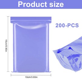 Hygiene Bags for Sanitary Napkins, Pack of 200 Feminine Hygiene Disposal Bags, Lockable to Prevent Odours, for Disposal of Sanitary Napkins Tampons (Purple)