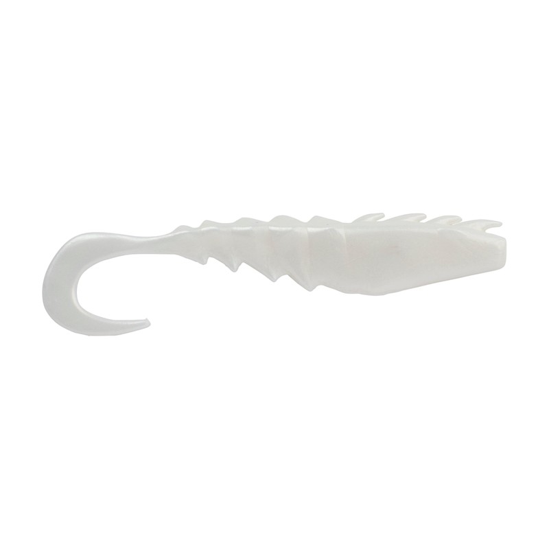 Berkley Gulp!® Nemesis Prawn Curl Tail; Saltwater Fishing Soft Bait