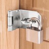 INCREWAY Door Padlock Hasp, 2PCS 3 Inch Stainless Steel 90