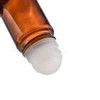 ccHuDE 4 Pcs 50ml Glass Essential Oil Roller Bottles Refillable