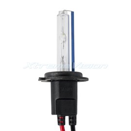 XtremeVision HID Xenon Replacement Bulbs - H7 8000K - Medium Blue (1 Pair) - 2 Year Warranty