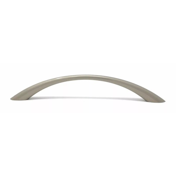 Madol Brushed Satin Nickel Cabinet Drawer Handle Pull Curved 96mm