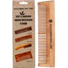 Aayuleubeda Badi Care Neem Wooden Comb Handmade Anti Dandruff Neem