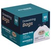 SONGMICS Trash Bags for 13-Gallon (50 L) Trash Cans, Drawstring