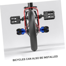 FUNOMOCYA 2PCS Motorbike Collision Accessory Front Fork Slider Crash Protector Durable High Temperature Resistant Reduces Collision Force for Motorcycle Safety