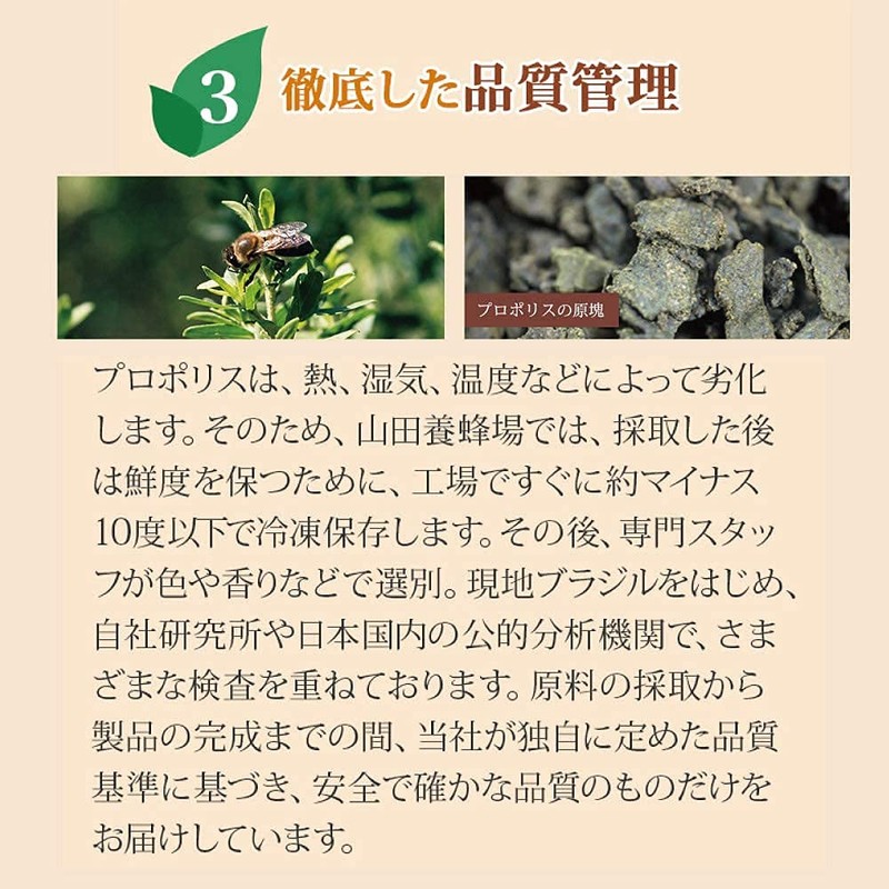 山田養蜂場 プロポリスマイルド 240粒入