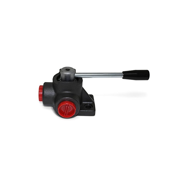 Hydraulic Rotary Diverter Valve, 3 Way, Closed Center, 32 GPM,