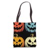 Pop Jack-o'-Lanterns Tote Bag