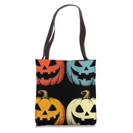 Pop Jack-o'-Lanterns Tote Bag