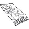 Shad D1B37BOR Screw Material Board/BBQ Fatima Chest, Black