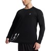 Roadbox Men's Long Sleeve Workout Running Shirts, Quick Dry Moisture