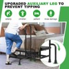 LUCKUP Step Stool with Handle, 2-Step Stools with Adjustable Handrail