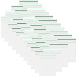 NCS35® 100 Clear Ziplock Grip Seal Bags 80mm x 80mm Transparent Resealable and Reusable Plastic Bags for Food Storage, Jewellery, Crafts, Hardware, Travel, Packaging, Coins & More