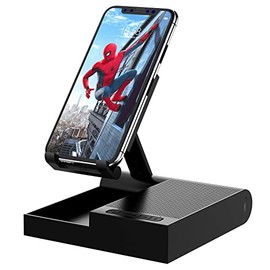 DOSS Phone Stand with Speaker Portable Bluetooth Speaker