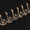 TaimeiMao Bedroom Coat Hat Hooks, Pack of 8 Coat Hooks,