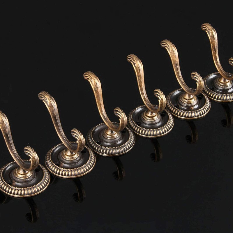 TaimeiMao Bedroom Coat Hat Hooks, Pack of 8 Coat Hooks,