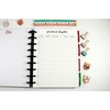Checkbook Register Inserts for 9-Disc Classic Happy Planner, Classic Happy
