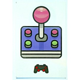 A&A Global Industries Collectible Game On Vending Sticker #4 of 12 Controllers Joystick Gaming
